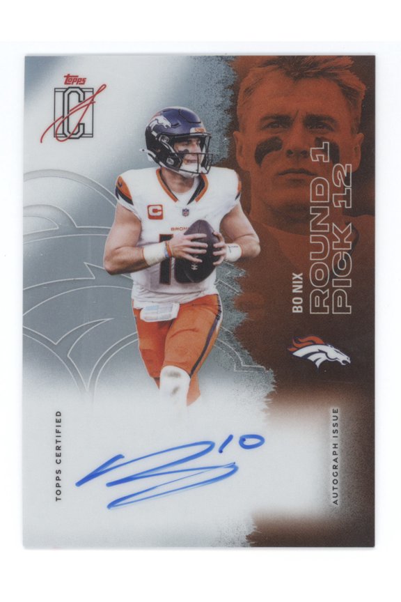 2025 Topps Signature Class Autographs Bo Nix #18