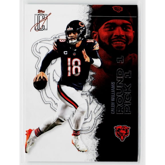 Near Mint 2025 Topps Signature Class Caleb Williams #11 Chicago Bears Football Card Chicago Bears NFL FOOTBALL Trading Card