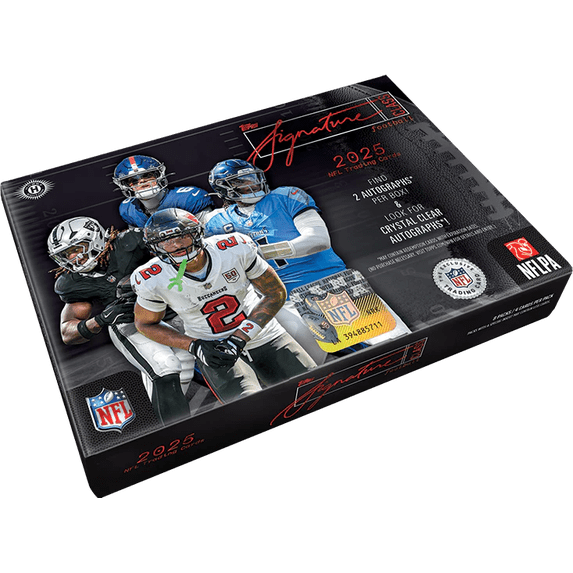 2025 Topps Signature Class Football Trading Cards Factory Sealed Hobby Box