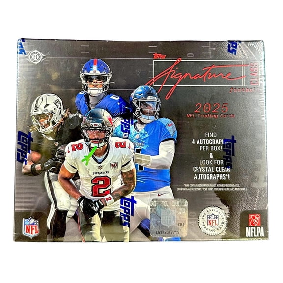 2025 Topps Signature Class Football Jumbo Box