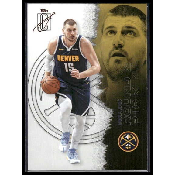 2025 Topps Signature Class Nikola Joki #95 Near Mint Basketball Card Denver Nuggets
