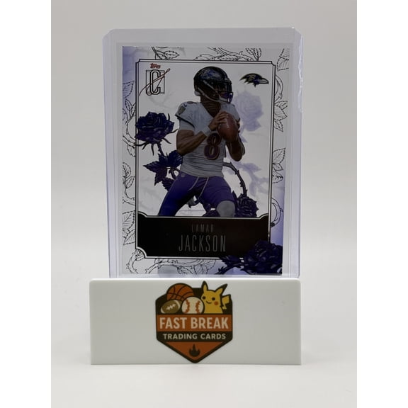 2025 Topps Signature Class Roses Lamar Jackson #ROSES-4 Roses