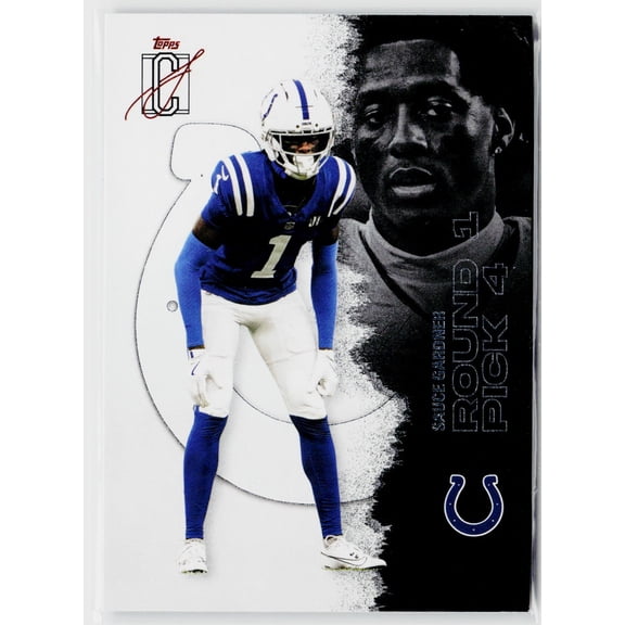 2025 Topps Signature Class Sauce Gardner #91 NFL Football Card, Indianapolis Colts Indianapolis Colts NFL FOOTBALL Trading Card