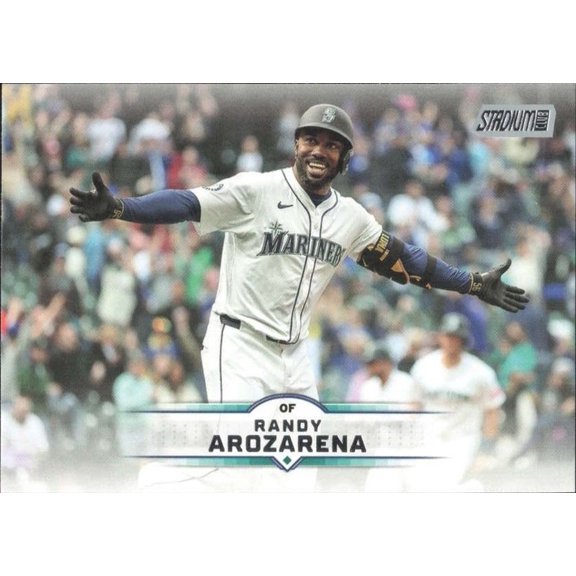 2025 Topps Stadium Club #170 Randy Arozarena NM Near Mint Seattle Mariners Baseball Card Seattle Mariners MLB Baseball Trading Card