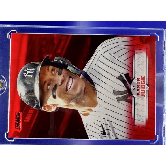 2025 Topps Stadium Club Aaron Judge Red Foil Short Print New York Yankees