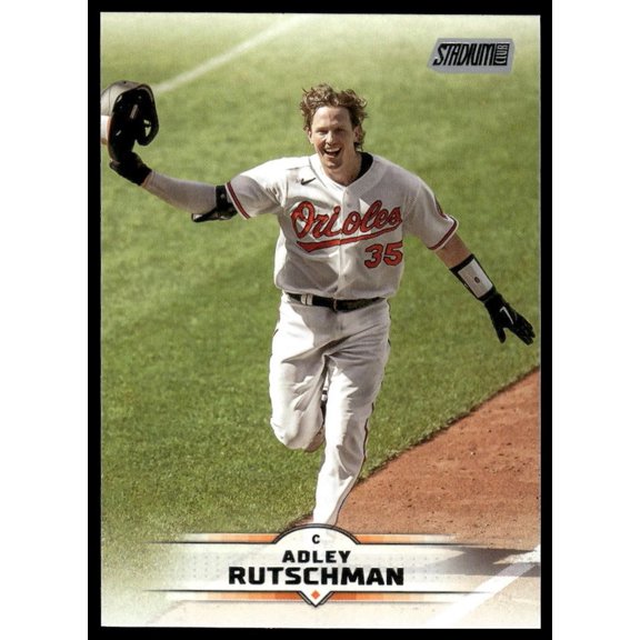 2025 Topps Stadium Club Adley Rutschman #45 Baltimore Orioles Baseball Card