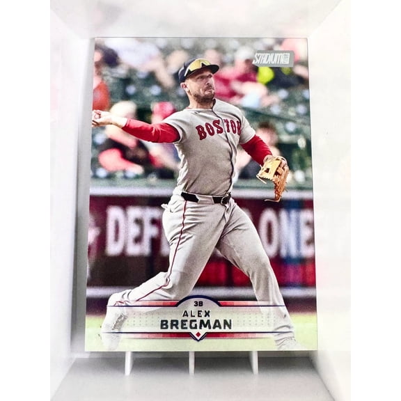 2025 Topps Stadium Club Alex Bregman Boston Red Sox #10 Baseball Trading Card