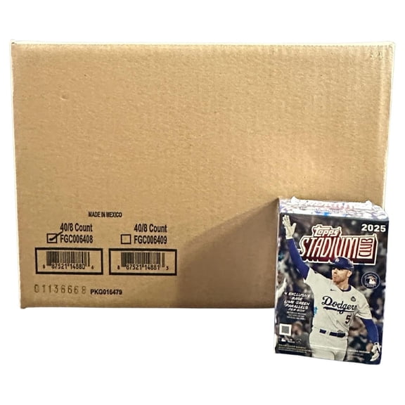 2025 Topps Stadium Club Baseball Blaster Box Case (40)