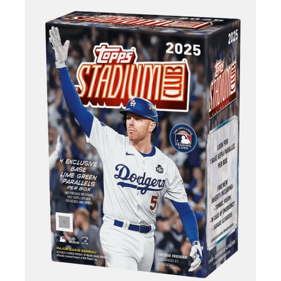 2025 Topps Stadium Club Baseball Factory Sealed Value Blaster Box 40 CARDS
