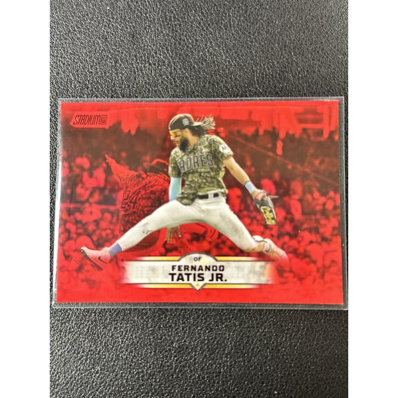 2025 Topps Stadium Club Fernando Tatis Jr. #191 Red