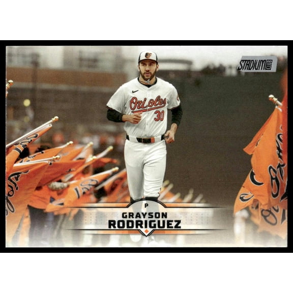 2025 Topps Stadium Club Grayson Rodriguez Baltimore Orioles #98 Baseball Trading Card