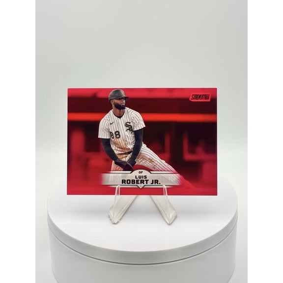2025 Topps Stadium Club Luis Robert Jr. Chicago White Sox #87 Red Trading Card