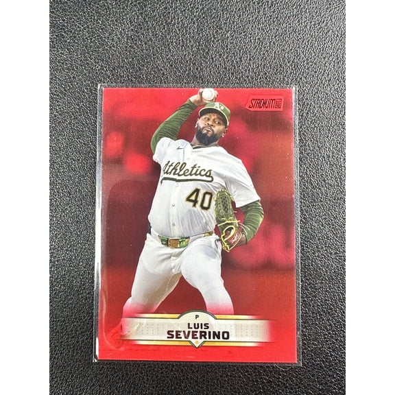 2025 Topps Stadium Club Luis Severino #49 Red