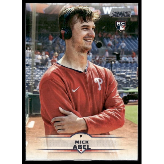 2025 Topps Stadium Club Mick Abel RC #159 Philadelphia Phillies Baseball Card