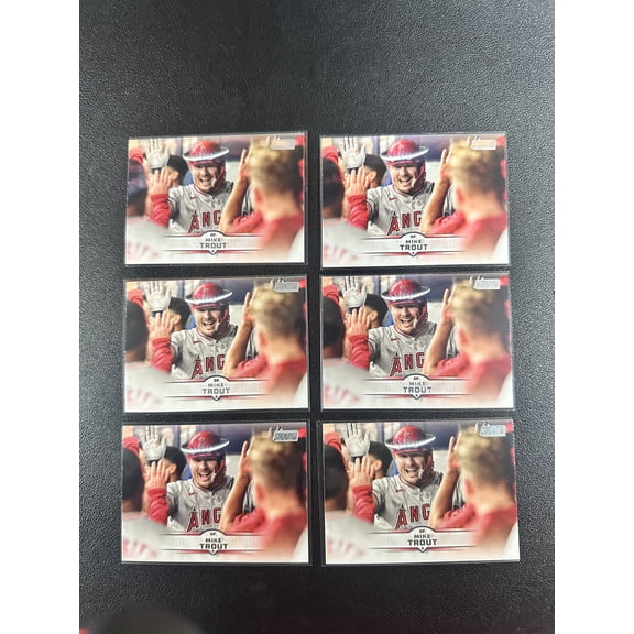2025 Topps Stadium Club Mike Trout #22 Baseball Card LA Angels Excellent