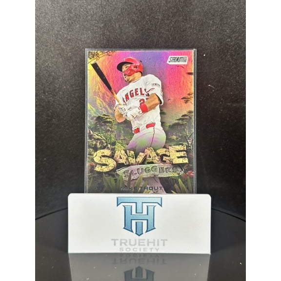 2025 Topps Stadium Club SS-13 Mike Trout Mascot Network Baseball Card