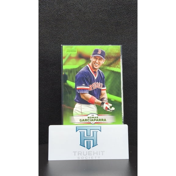 2025 Topps Stadium Club Trading Card Nomar Garciaparra Boston Red Sox #20 Green