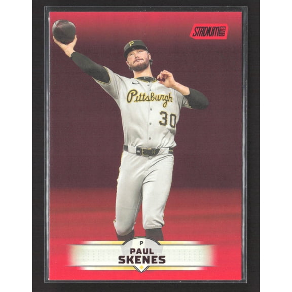 2025 Topps Stadium Club Paul Skenes #105 Baseball Card Pittsburgh Pirates