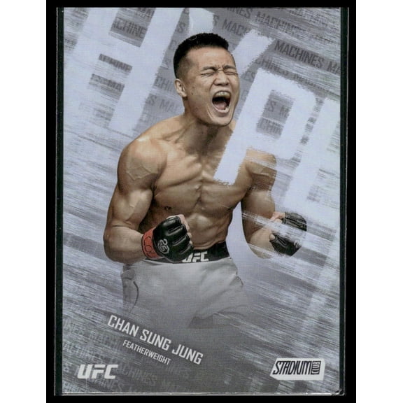 2025 Topps Stadium Club UFC Chan Sung Jung #HM-16 Trading Card