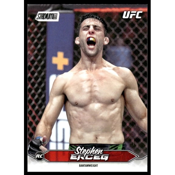 2025 Topps Stadium Club UFC Stephen Erceg RC #183 MMA Trading Card
