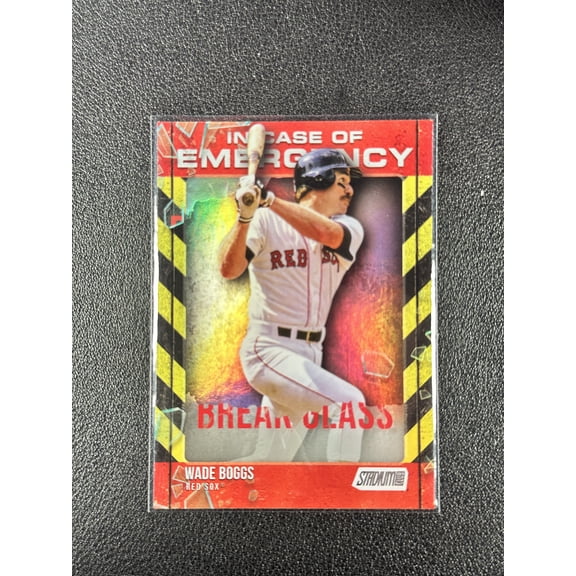 Excellent 2025 Topps Stadium Club ICE-17 Wade Boggs Red Sox Baseball Card #ICE-17