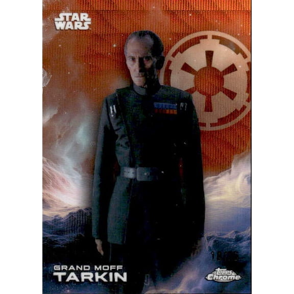 2025 Topps Star Wars Chrome Grand Moff Tarkin 18/25 #53