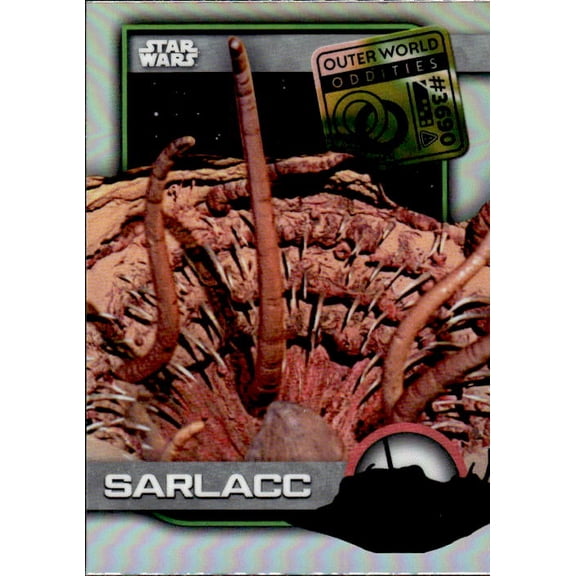 2025 Topps Star Wars Chrome Outer World Oddities Insert #UO-19