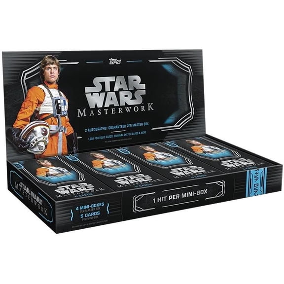 2025 Topps Star Wars Masterwork Hobby Box Cards