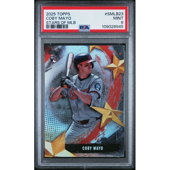 2025 Topps Stars Of MLB Coby Mayo #SMLB23 PSA 9