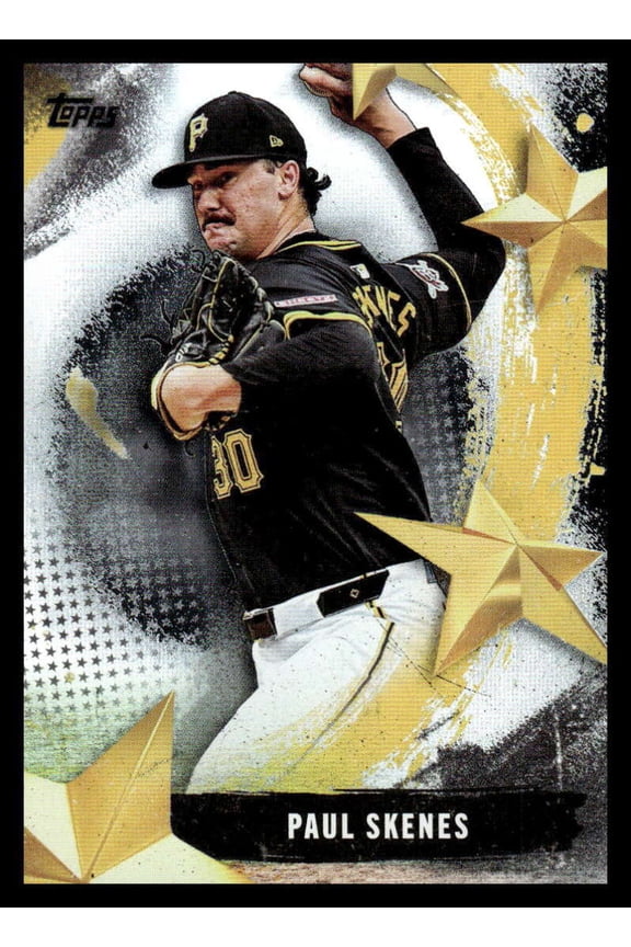 2025 Topps Stars of MLB #SMLB-27 Paul Skenes NM-MT Pittsburgh Pirates Baseball Trading Card