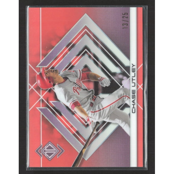 2025 Topps Transcendent Chase Utley #75 Red /25