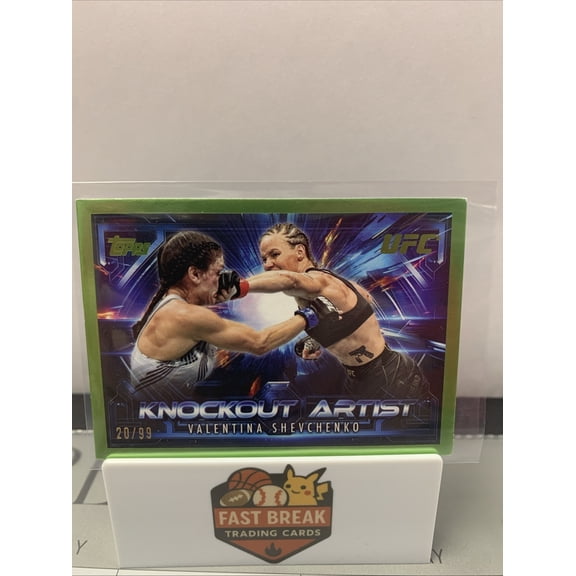 2025 Topps UFC Knockout Valentina Shevchenko