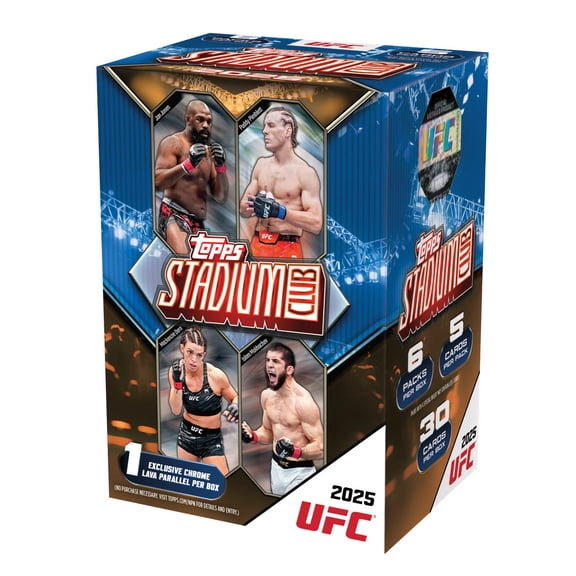 2025 Topps Stadium Club UFC 6-Pack Blaster Box