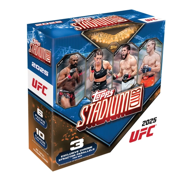 2025 Topps UFC Stadium Club Mega Box