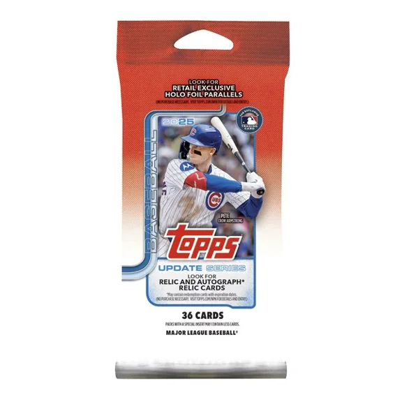 2025 Topps Update Series Baseball Fat Pack Cards
