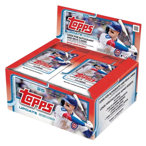 Topps Update Series Baseball Japan Edition 2025 Trading Card Game Box