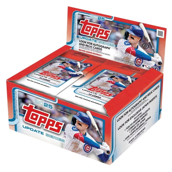 2025 Topps Update Series Baseball Japan Edition Box