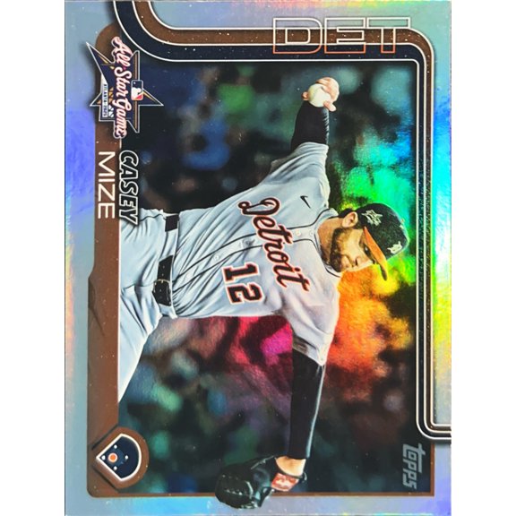 2025 Topps Update Series Casey Mize #ASG-35 Rainbow Foil