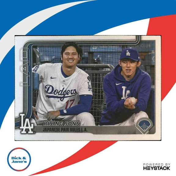 2025 Topps Update Shohei Ohtani Roki Sasaki #US269 Los Angeles Dodgers