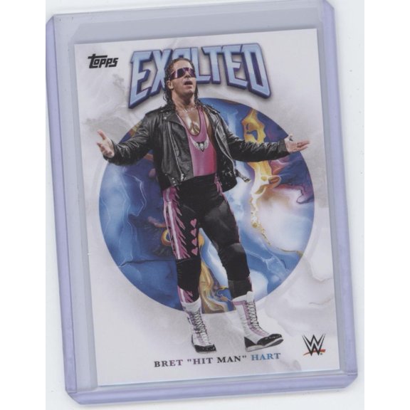 2025 Topps WWE Exalted Bret "Hit Man" Hart #88 WWE WWE Wrestling Trading Card