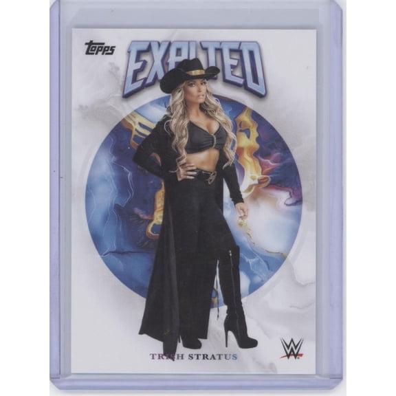 2025 Topps WWE Exalted Trish Stratus #10 WWE WWE Wrestling Trading Card