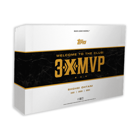 2025 Topps Welcome To The Club: Shohei Ohtani 3X MVP Baseball Box - (Baseball Trading Cards)