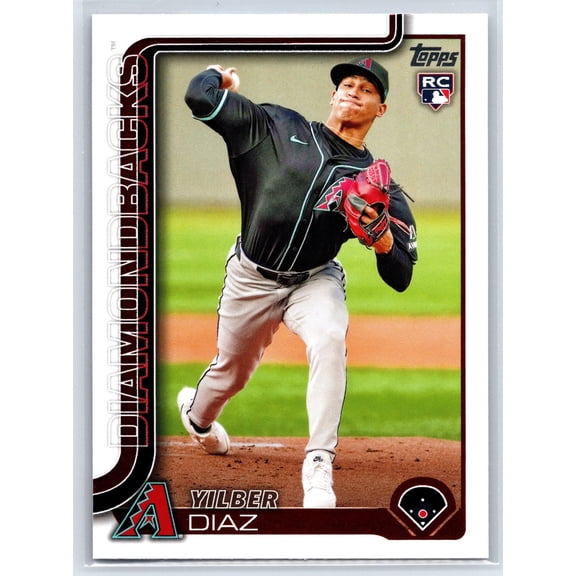 2025 Topps Yilber Diaz RC #104 Arizona Diamondbacks Baseball Card