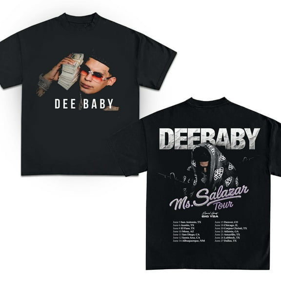 2025 Tour tee Deebaby shirt 2025 Tour Deebaby rapper Deebaby gif Deebaby tour shirt