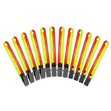 MOSROAD 28-Pack Orange Reflective Trail Markers With Clips - For Hiking, Hunting, & Outdoor Navigation