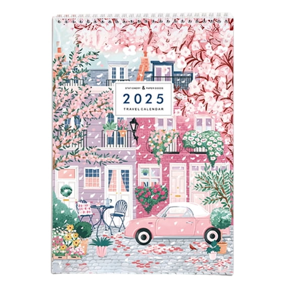 2025 Travel Checklist Monthly Calendar 12 Month Referances 01/2025 to 12/2025