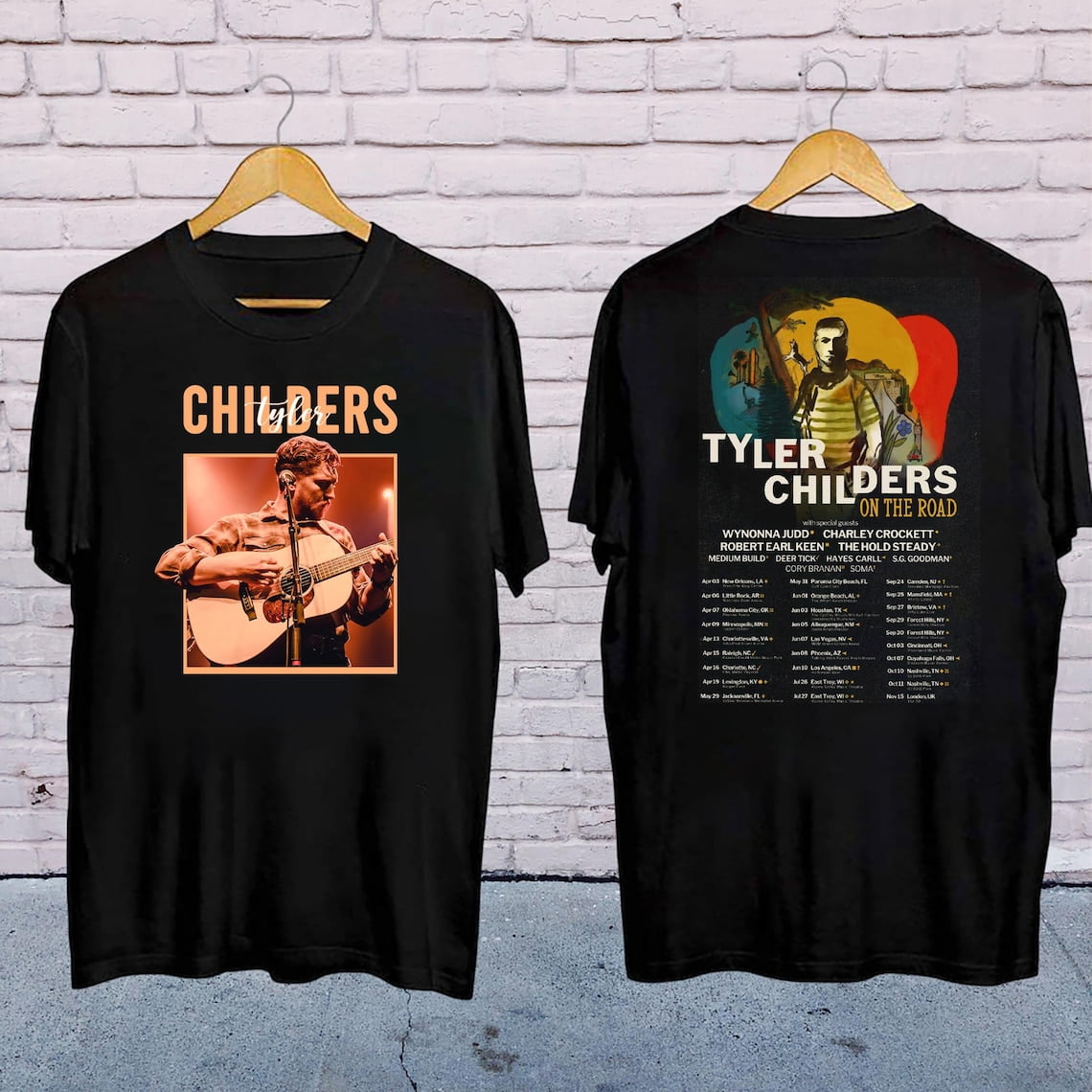 2025 Tyler Childers On The Road Tour Shirt, Tyler Childers Graphic Shirt, Tyler Childers Fan