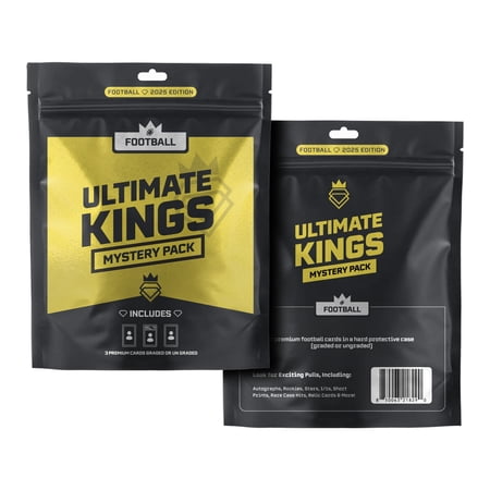 2025 Ultimate Kings Football Edition – 3 Premium Cards Graded or Ungraded