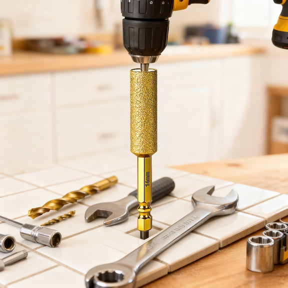 2025 Hole Drill Bit Hole Saw Core Drill Bit for Dry Drilling Tile with Wax Core Feature for Grinding Porcelain Tile