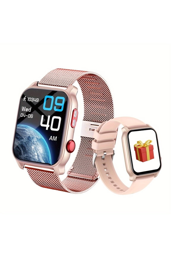 2025 Unisex IP68 Sports Smartwatch - 1.83" Touchscreen, Call Function, Pedometer, Built-in Flashlight (Android/Apple Easter Holiday Gift)